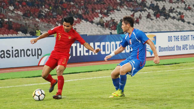 Indonesia U-19 vs Chinese Taipei U-19 (Foto: Ikbal Firdaus/kumparan)