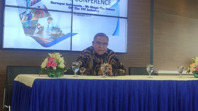 Direktur Utama Surveyor Indonesia Dian M. Noer. (Foto:  Ema Fitriyani/kumparan)