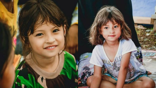 6 Potret Bocah Cantik Korban Bencana Palu yang Viral di Media Sosial