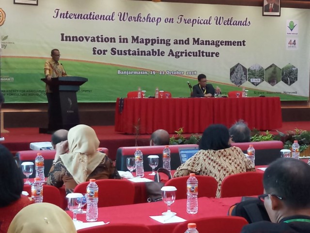 International Workshop on Tropical Wetlands (Foto: Badan Ketahanan Pangan)