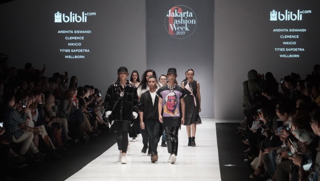Pembukaan Jakarta Fashion Week 2019. (Foto: Helmi Afandi Abdullah/kumparan)
