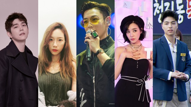 Selebriti Korea yang pernah kena masalah karena postingan Instagram. (Foto: Berbagai sumber)