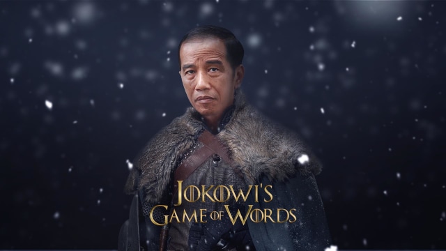 Jokowi's Game of Words (Foto: kumparan)