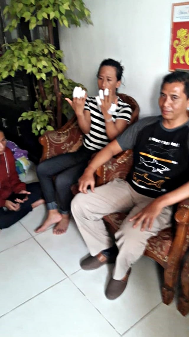 Seorang waria dirampok teman kencannya. (Foto: Dok. Istimewa)