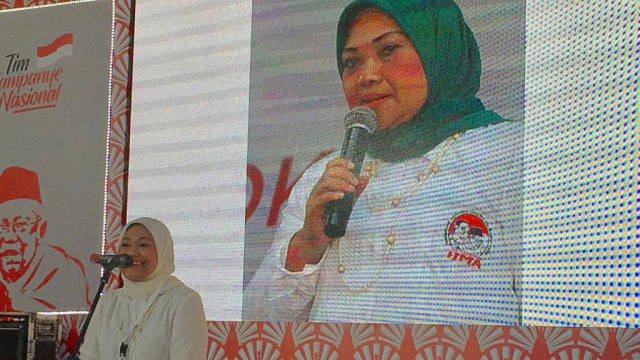 Direktur Penggalangan Pemilih Perempuan Tim Kampanye Nasional (TKN) Jokowi-Ma'ruf Amin, Ida Fauziah. Foto: Paulina Herasmaranindar/kumparan