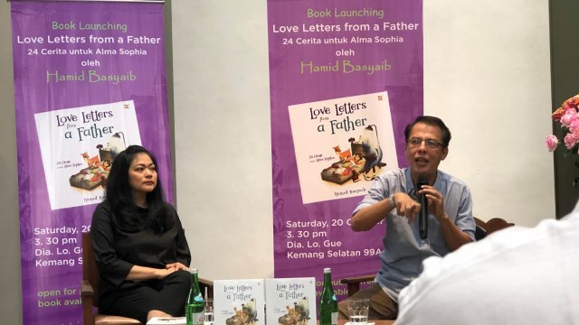 Acara Launching Buku ‘ Love Letters from a Father ‘by Hamid Basyaib. (Foto: Tamara Wijaya/kumparan)