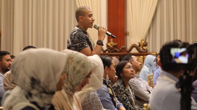 Capres Prabowo Subianto gelar diskusi bersama influenzer milenial di kediamannya, Jalan Kertanegara, Jaksel (Foto: Dok. Istimewa)