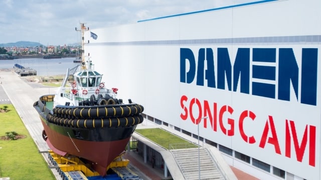 Ilustrasi Damen Shipyards. (Foto: Dok. damen.com)