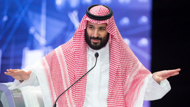 Mohammed bin Salman, putra mahkota Kerajaan Arab Saudi. Foto: Bandar Algaloud/Courtesy of Saudi Royal Court/Handout via REUTERS