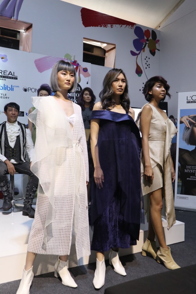 JFW 2019: Parisian Cool Balayage, Tren Warna Rambut Baru dari L’Oreal (3)