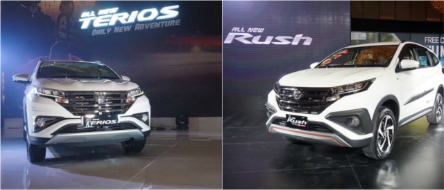 Kolase all new Terios dan all new Rush Foto: Aditya Pratama Niagara/kumparanOTO