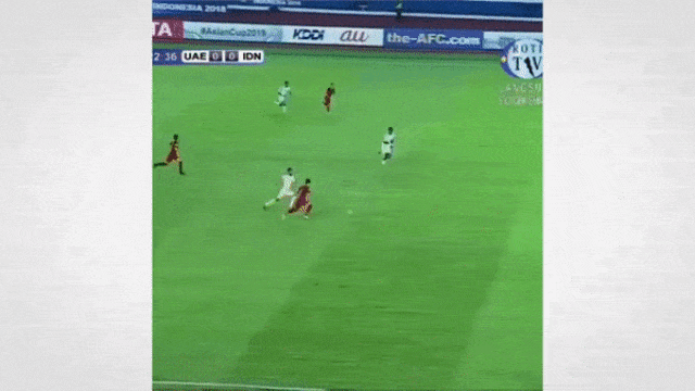 Gol Tunggal yang Dicetak Witan Sulaiman  (Foto: Dok. Twitter @MariaMarz45)
