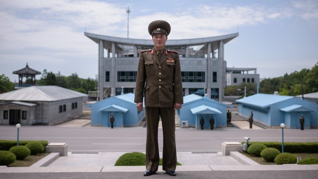 Zona Demiliterisasi Korea. (Foto: AFP/ED JONES)