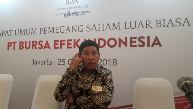 Direktur Utama BEI Inarno Djayadi