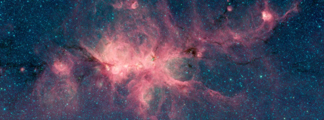 Potret nebula yang didapat dari teleskop NASA (Foto: NASA/JPL-Caltech)