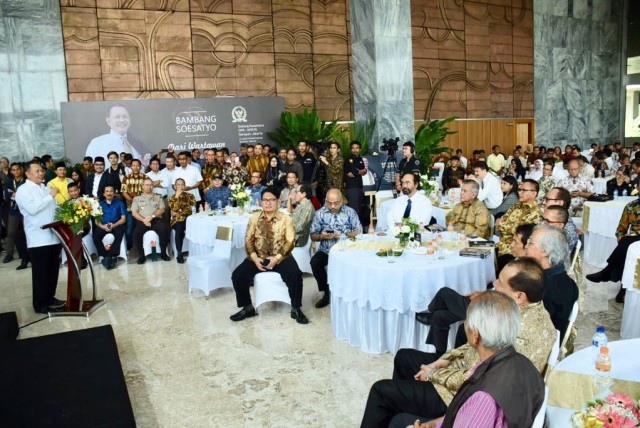 Peluncuran buku 'Dari Wartawan ke Senayan' (Foto: Bambang Soesatyo)