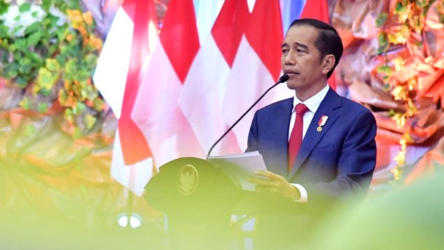 Jokowi di Muktamar ke-30 IDI di Samarinda, Kalimantan Timur (Foto: Dok. Biro Pers Setpres)