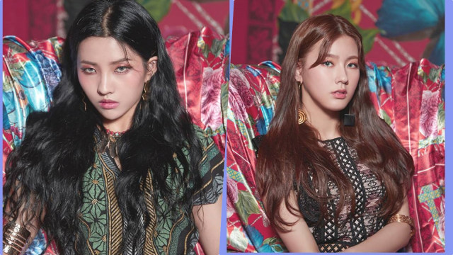 Soyeon dan Miyeon (G)I-DLE (Foto: Facebook  @G.I.DLE.CUBE)