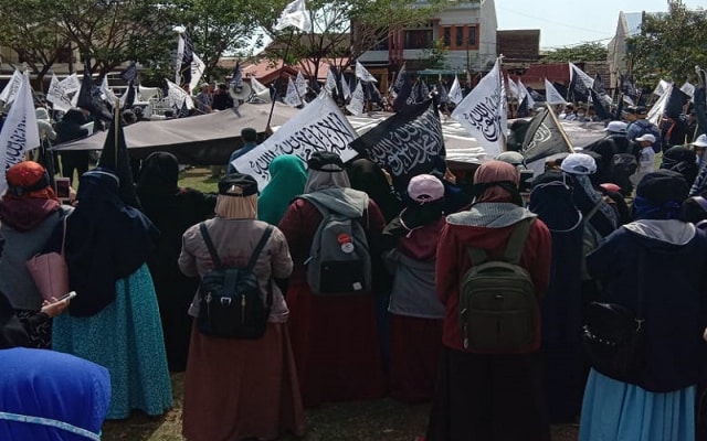 Foto: Ribuan Massa Aksi Bela Tauhid di Makassar (2)
