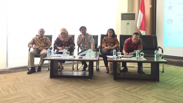 Paparan pencapaian kinerja sektor Ditjen EBTKE Kementerian ESDM di Gedung EBTKE, Jakarta, Jumat (26/10/2018). (Foto: Ema Fitriyani/kumparan)