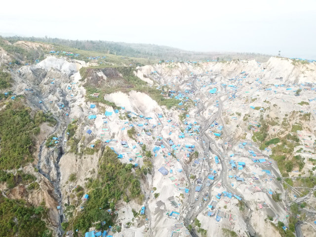Pencemaran Lingkungan Gunung Botak di Pulau Buru Capai Ambang Batas