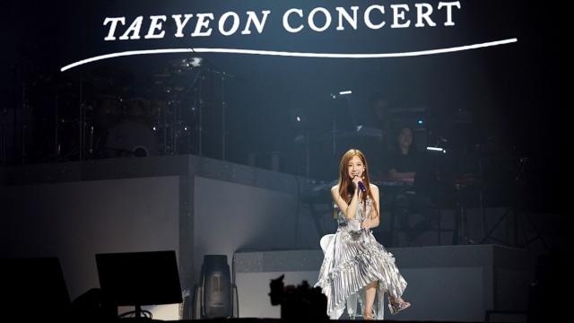 Pergelaran konser solo Taeyeon di Seoul, Korea Selatan. (Foto: SM Entertainment)