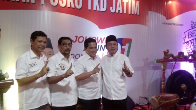 Ketua Timses Jokowi: Militansi TKD Jatim Jadi Contoh