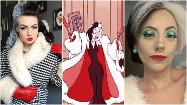 Halloween makeup Cruella De Ville (Foto: Dok. Disney, Miss Nautical Nancy, Hormon Monstress)