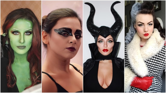 Inspirasi halloween makeup  (Foto: Dok. Miss Nautical Nancy, Madeline Katherine, Makeupbyannsofie,  minniemcgee)