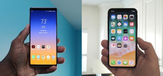 Smartphone Showdown: iPhone XS vs Samsung Galaxy Note 9