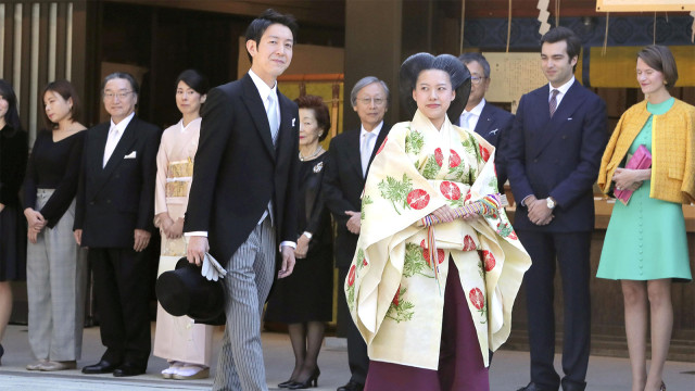 Pernikahan Putri Ayako di Jepang dengan seorang warga biasa. (Foto: REUTERS/KYODO)