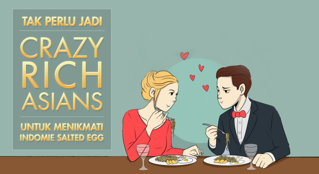 com-Tak Perlu Jadi Crazy Rich Asians Untuk Menikmati Indomie Salted Egg (Foto: Indomie)
