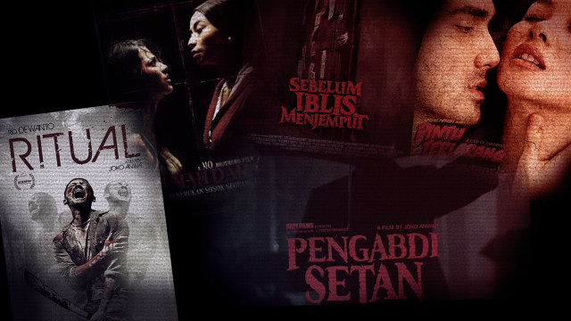 Film horor/thriller Indonesia yang menang penghargaan di luar negeri (Foto: IMDB, Wikipedia, Rapi Film, Infografik: Nunki Pangaribuan/kumparan)