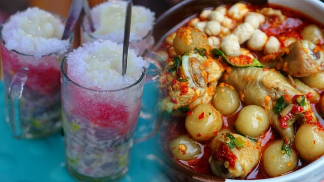 Wisata kuliner Garut. (Foto: Instagram/@alam.priangan @jajanangarut)