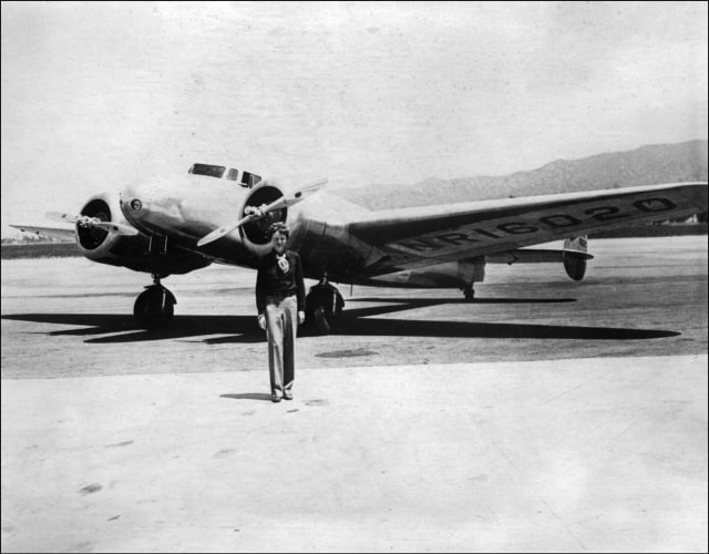 Amelia Earhart, Pilot Perempuan dari Amerika Serikat (Foto: AFP/AFP Files)