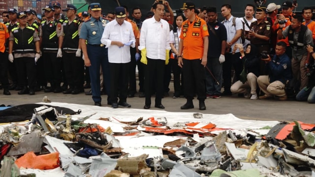 Jokowi, JICT, Lion Air JT 610