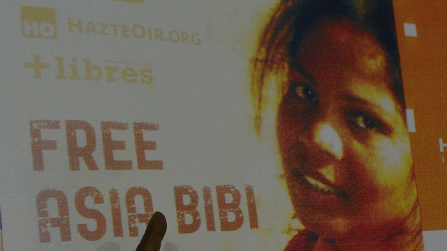 Asia Bibi. (Foto: AFP/ARIF ALI)