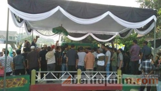 Jenazah Jannatun Cintya Dewi korban Lion Air JT-610 (Foto: beritajatim.com)