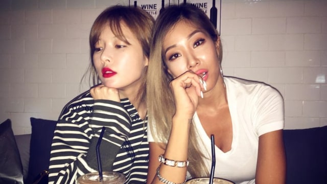 Jessi dan Hyuna  (Foto: Instagram @jessicah_o)