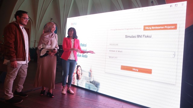 Bank BNI meluncurkan program BNI Griya Gue untuk millennials (Foto: Dok. Bank BNI)