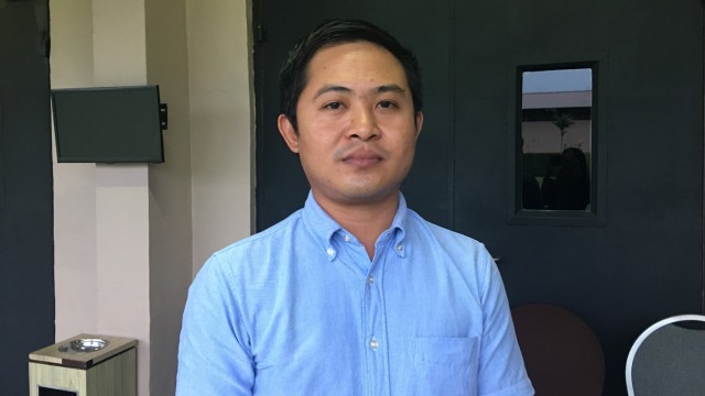 Budi Iswanto kerabat korban Lion Air. (Foto: Irish Tamzil/kumparan)