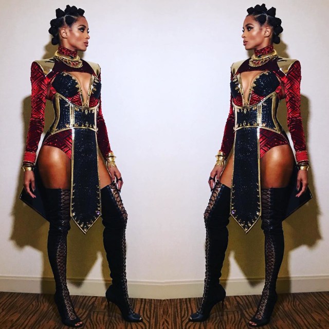 Ciara sebagai Nakia ‘Black Panther’ (Foto: Instagram @ciara)