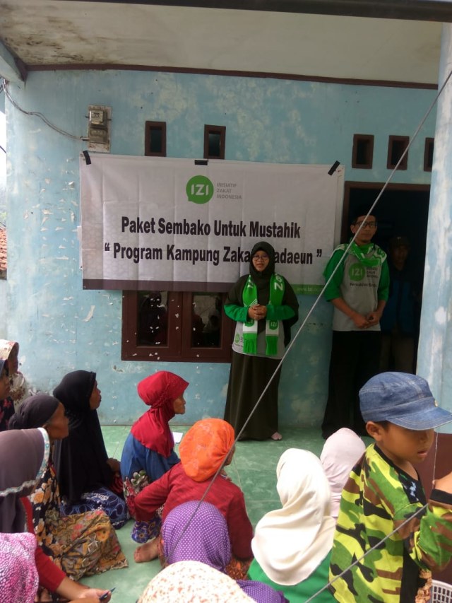 Inisiatif Zakat Indonesia Perwakilan Banten Dukung Program Kampung Zakat di Lebak (4)