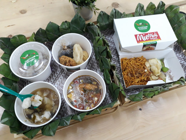 Aneka makanan di GrabFood Nusarasa (Foto: Foto: azalia amadea/kumparan)