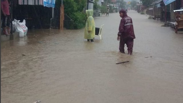 Kota Padang Kebanjiran, Warga Kelurahan Gurun Laweh Diungsikan