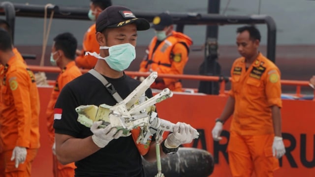 Puing-puing pesawat Lion Air JT-610, JICT