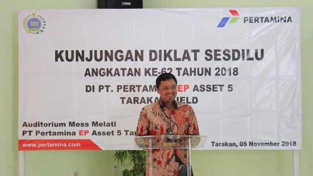 Asset 5 General Manager PT Pertamina EP Asset 5 Tarakan, Irwan Zuhri. (Foto: Muhammad Fadli Rizal/kumparan)