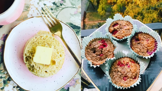 Banana muffin (Foto: Instagram/@lovefatlisa dan @eatnlive)