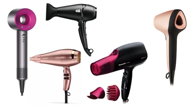 Rekomendasi hair dryer  (Foto: Dok. GHD, Remingotn, Dyson, Babyliss, dan Panasonic)