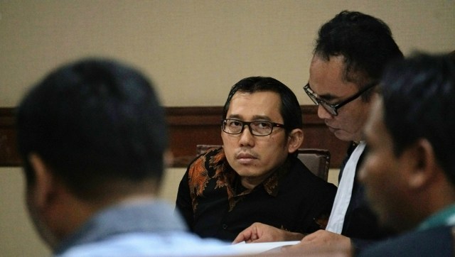 Yaya Purnomo saat sidang pemeriksaan saksi di Pengadilan Tipikor, Jakarta, Senin (5/11/2018). (Foto: Nugroho Sejati/kumparan)